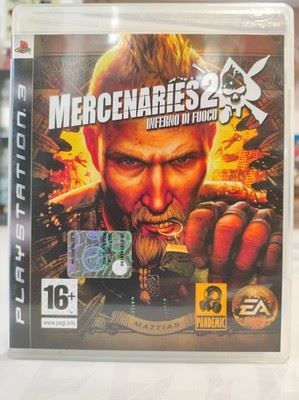 Mercenaries 2 - Inferno Di Fuoco PlayStation 3 PS3 PAL ITA Con Manuale